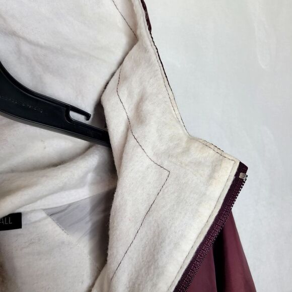 Vintage Virginia Tech Hokies Maroon Windbreaker Hooded Pullover Size Small - Picture 14 of 15